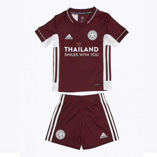 Trikot Leicester City Ausweich Kinder 2020-21 Burgund